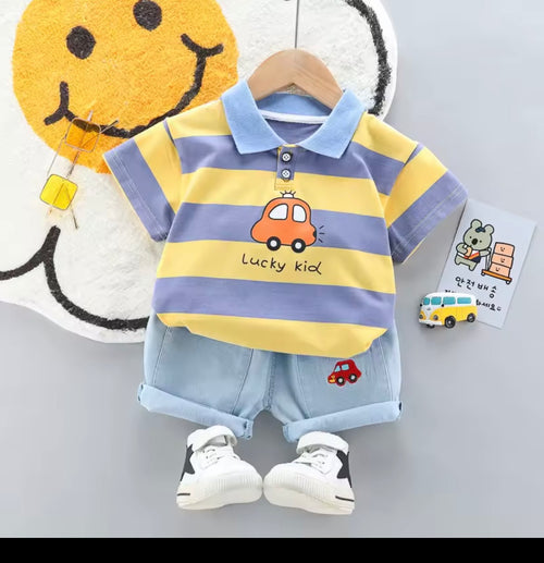 Handsome deinm 2-piece set